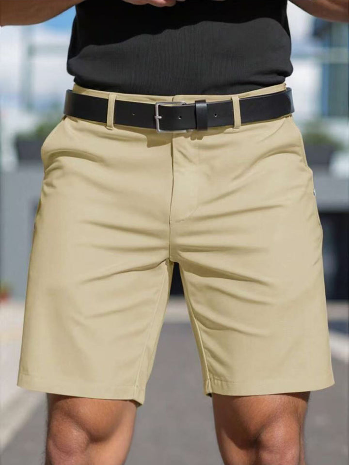 Herren multifunktionale kurze Hose mit elastischem Bund und praktischen Seitentaschen Aliams
