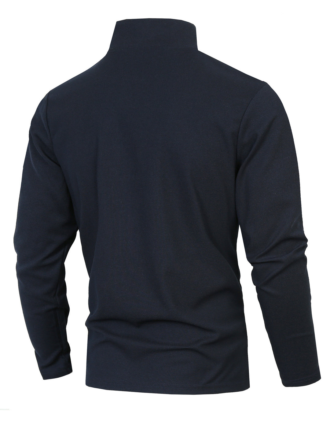 Herren Sportpullover mit modernem Stehkragen und Reißverschluss Aliams