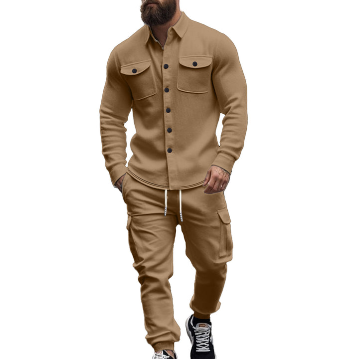 Herren Urbaner Freizeitanzug mit funktionalen Taschen Aliams