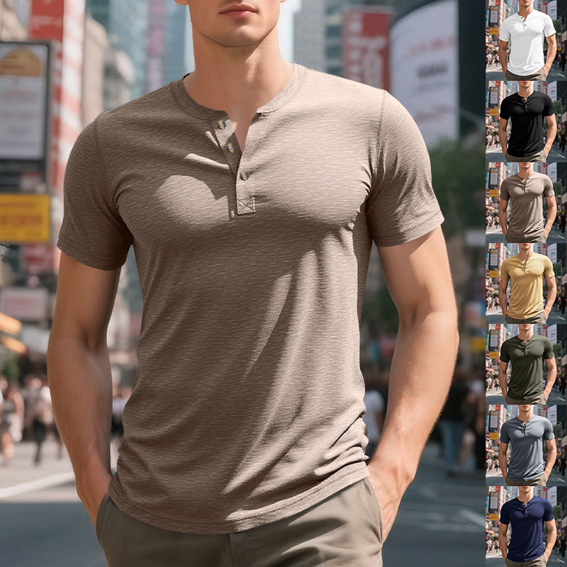 Herren Kurzarmhemd Aliams