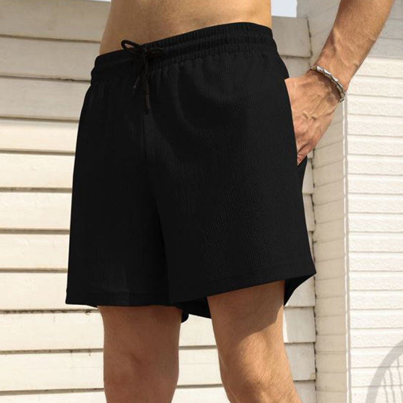 Herren Sportliche Shorts mit integriertem Handytasche Aliams