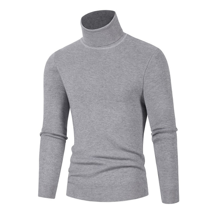 Herren Rollkragenpullover aus weichem Material Aliams