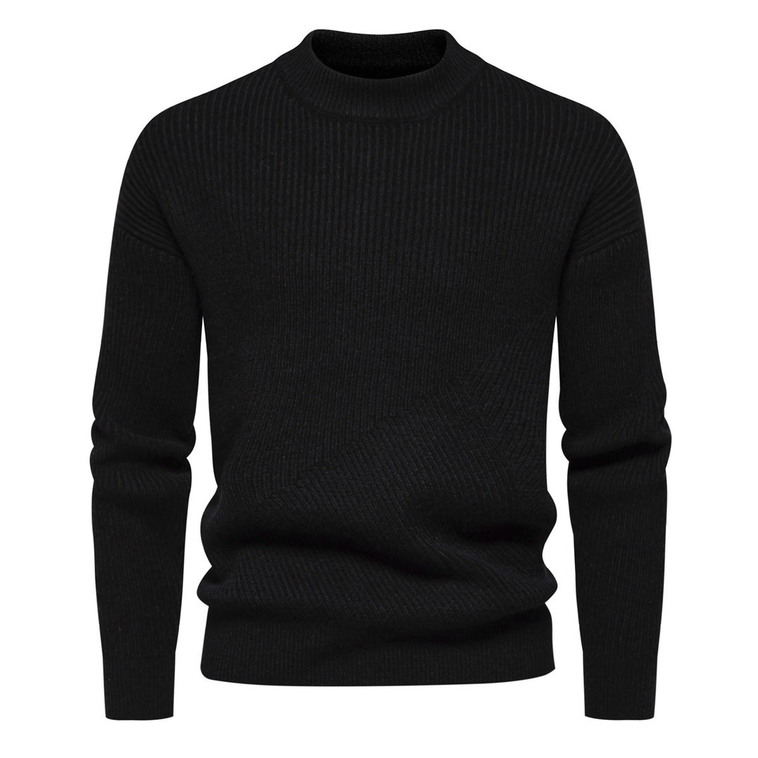 Herren Feinstrickpullover mit modernem Rippenmuster und hochwertiger Verarbeitung Aliams