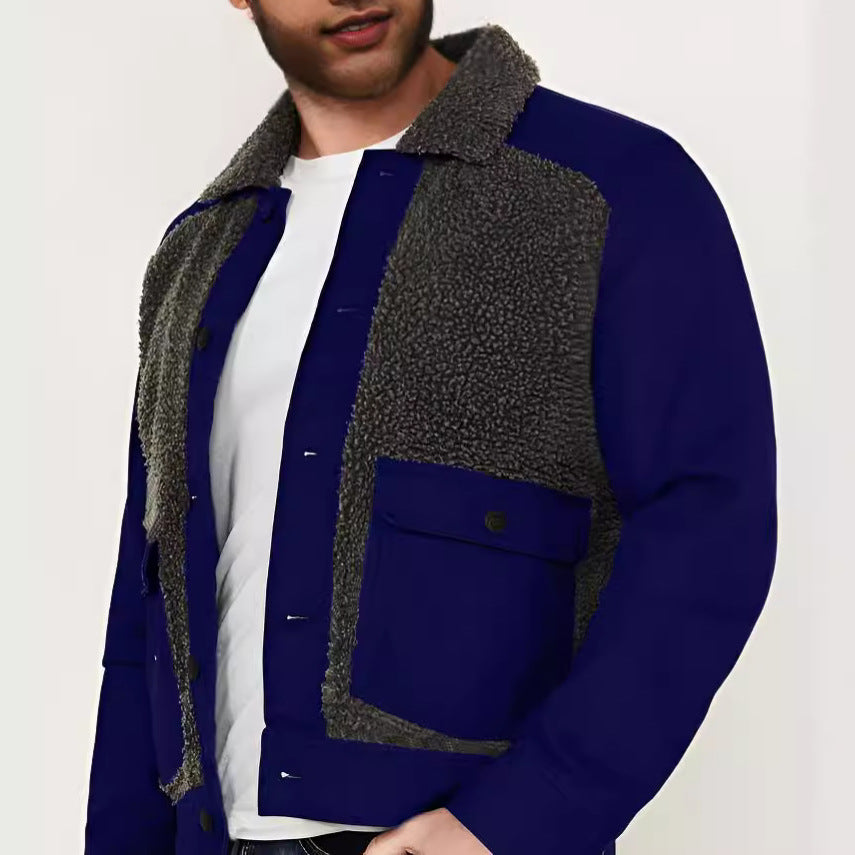 Herren Flanell-Jacke mit gewobenem Innenfutter Aliams