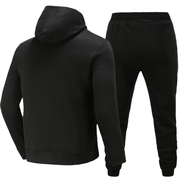 Herren Hoodie und Jogginghose Set mit humorvollem Grafikdruck Aliams