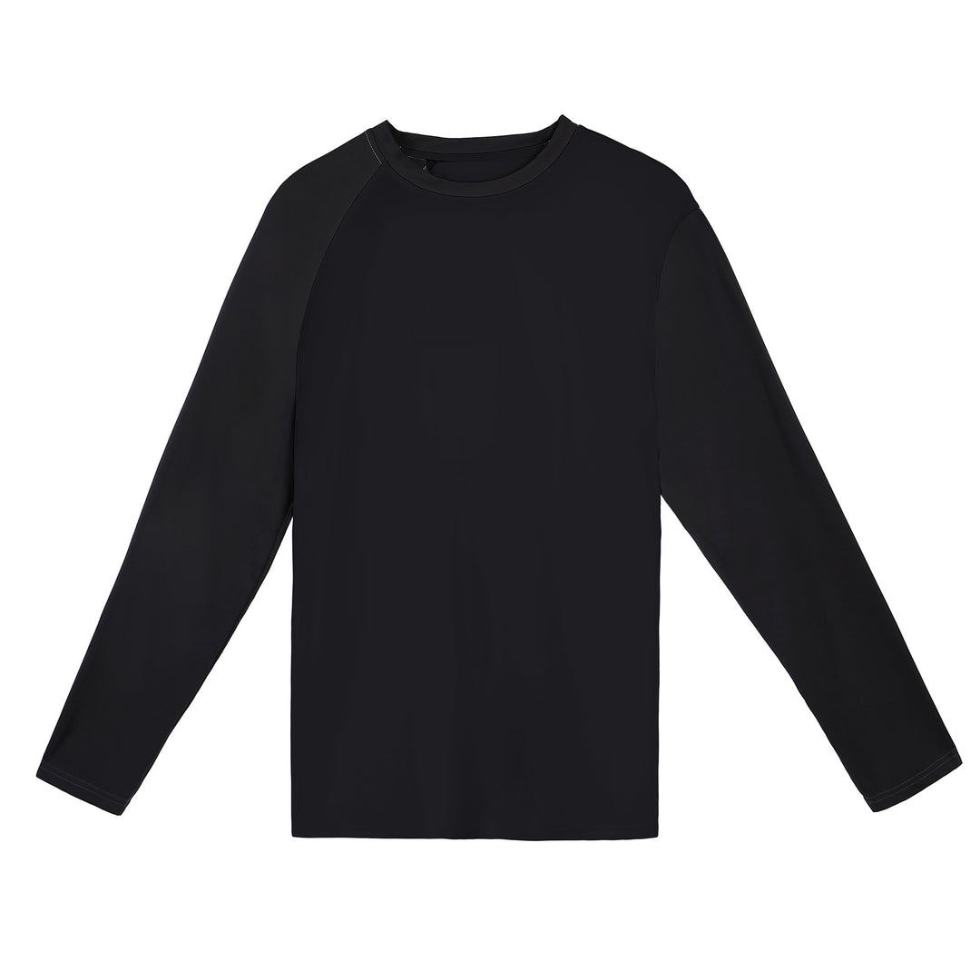 Herren Sport-Langarmshirt mit atmungsaktiven Einsätzen und feuchtigkeitsregulierendem Material Aliams