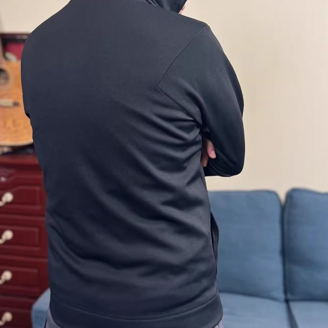 Herren Hooded Sweatshirt mit innovativem Wabenmuster Aliams