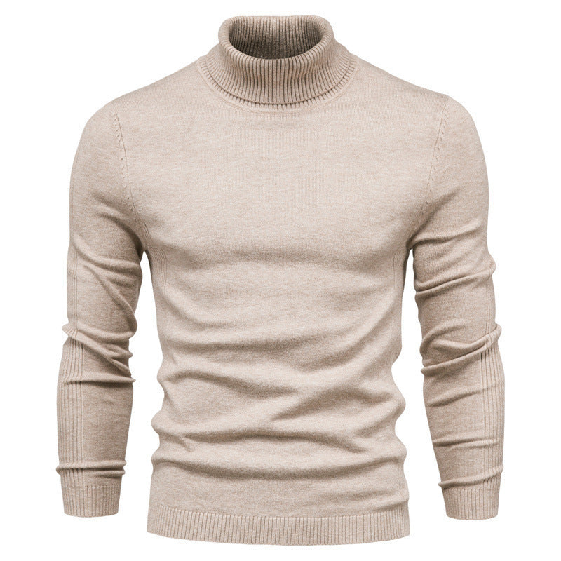 Herren Hochwertiger Rollkragenpullover Aliams