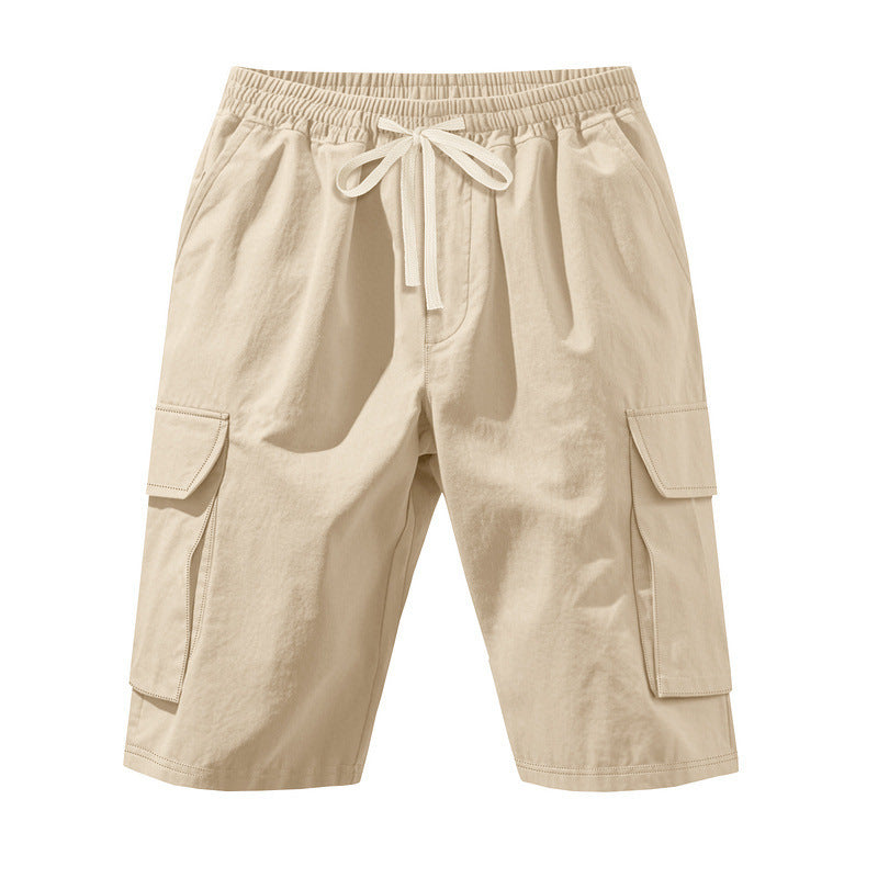 Herren Cargo-Shorts mit elastischem Bund und praktischen Seitentaschen Aliams 1754382299