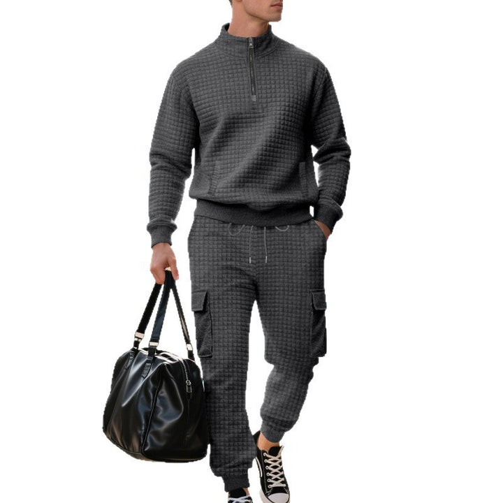Herren Sportliches Sweatshirt- und Jogginghosen-Set Aliams