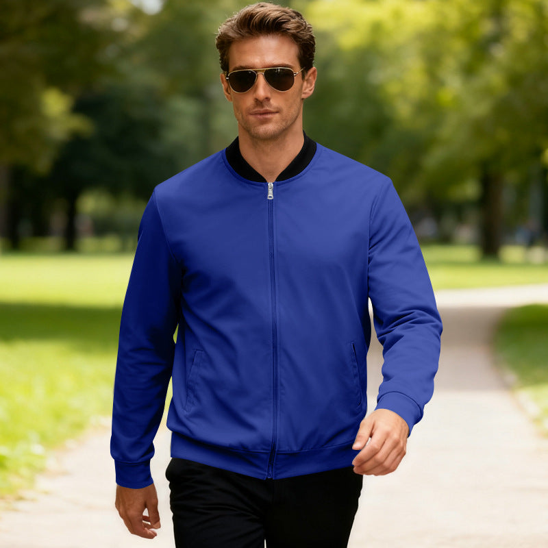 Herren Sportliche Bomberjacke Aliams