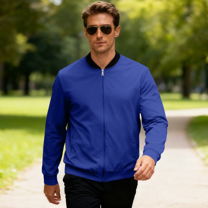 Herren Sportliche Bomberjacke Aliams