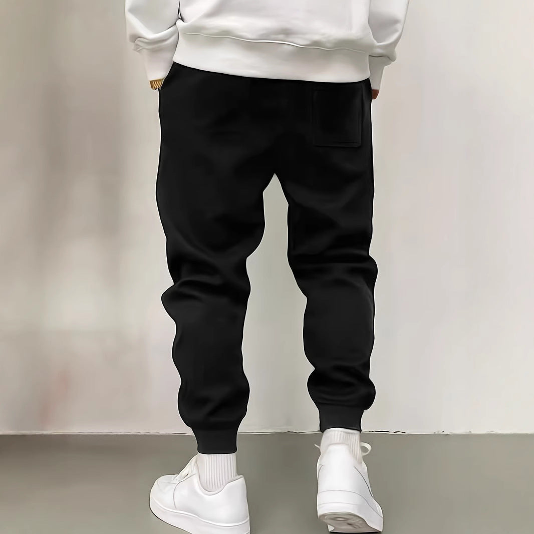 Herren bequeme Jogginghose mit funktionalen Taschen Aliams