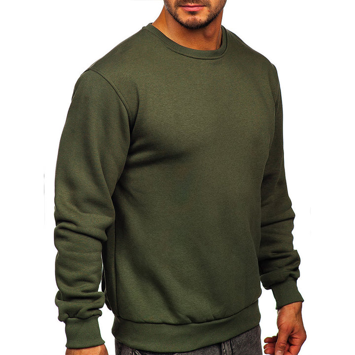 Herren Sweatshirt mit klassischem Rundhalsausschnitt Aliams