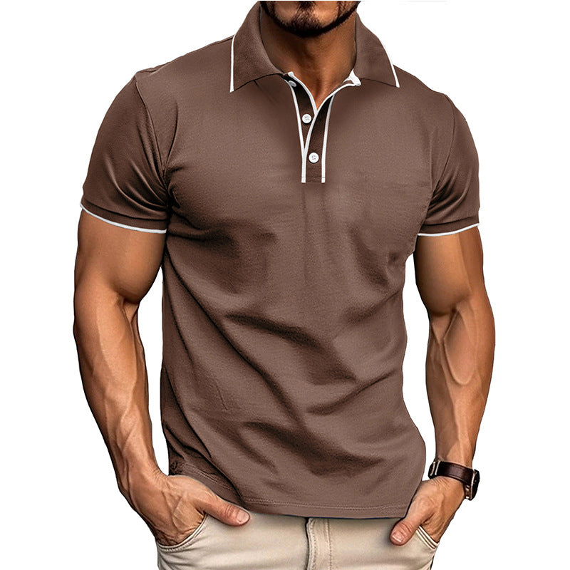 Herren Sportliches Poloshirt mit modernem Schnitt Aliams