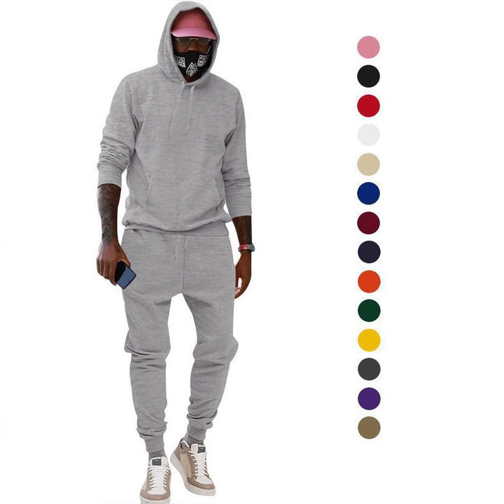 Herren Sportlicher Kapuzenanzug aus hochwertigem Sweatstoff Aliams