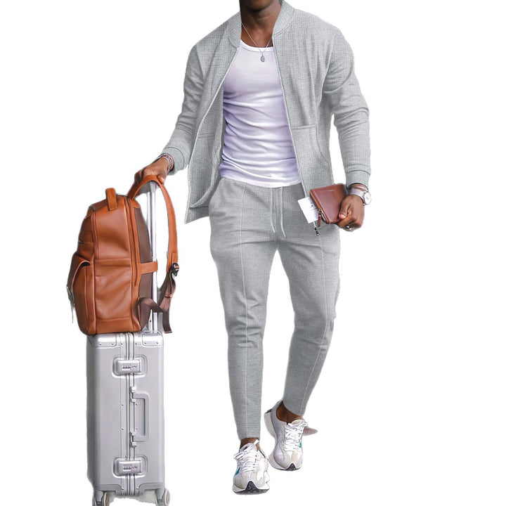 Herren sportliches Jogginganzug mit modernem Schnitt und atmungsaktivem Material Aliams