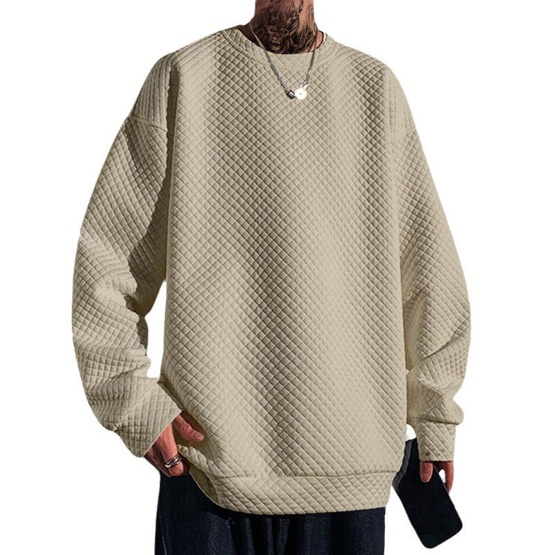 Herren Urbaner Sweatshirt mit strukturiertem Design und lässiger Passform Aliams