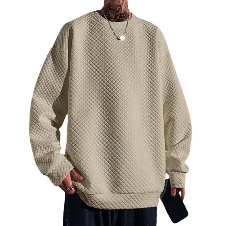 Herren Urbaner Sweatshirt mit strukturiertem Design und lässiger Passform Aliams