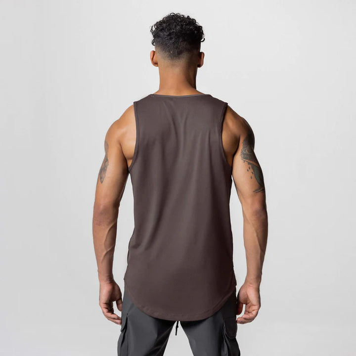Herren Atmungsaktives Muskelshirt mit ergonomischem Schnitt und feuchtigkeitsregulierendem Material Aliams