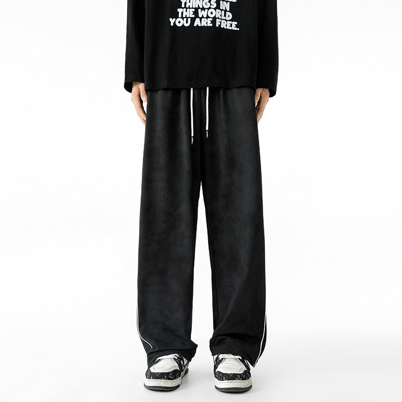 Unisex Lockere Sporthose mit elastischem Bund Aliams