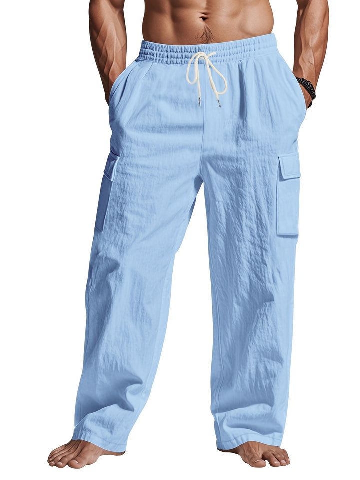 Herren Bequeme Cargo-Hosen Aliams