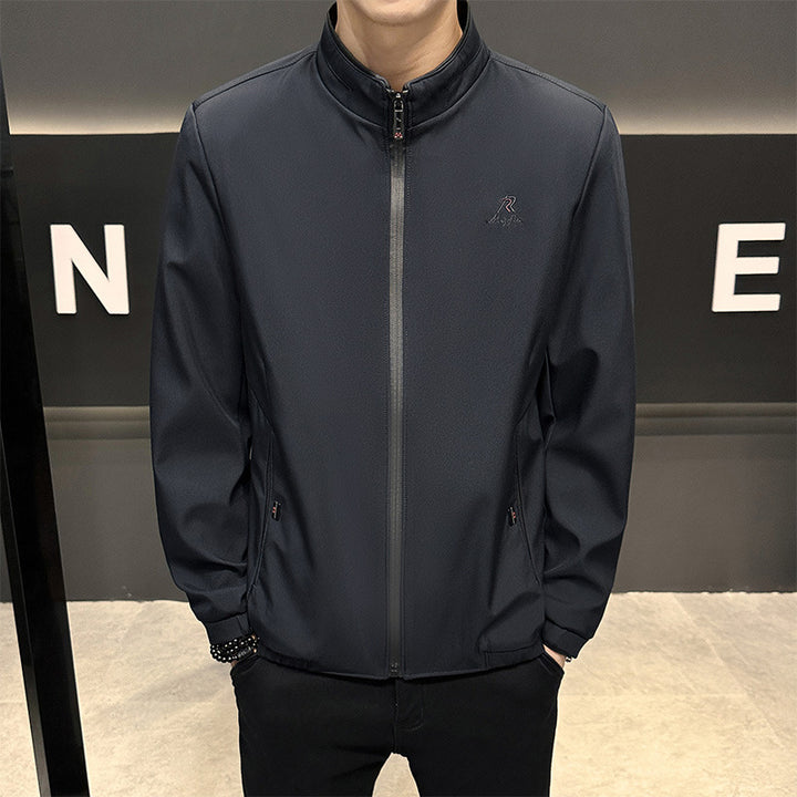 Herren sportliche Übergangsjacke mit hohem Kragen Aliams