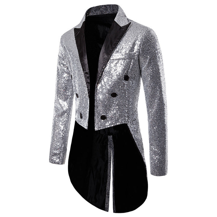 Herren glitzernder Abendblazer Aliams