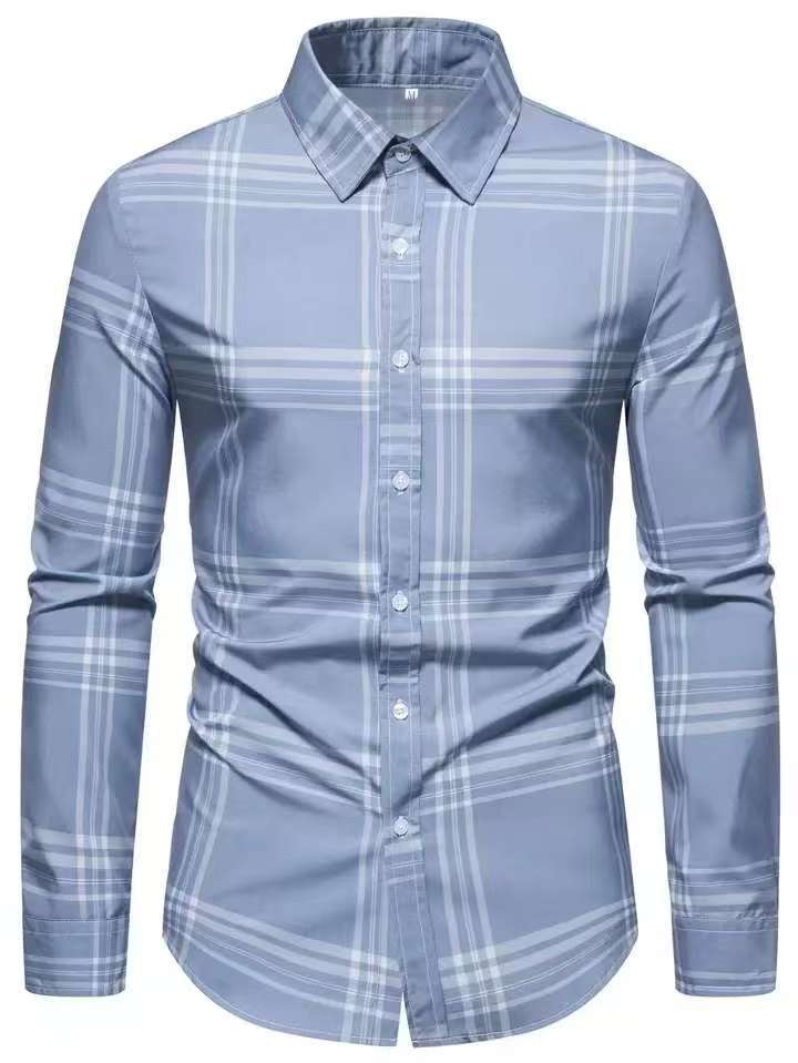 Herren kariertes Hemd Aliams