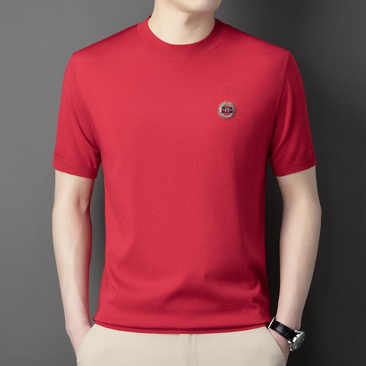 Herren Premium Rundhals-T-Shirt mit innovativem Feuchtigkeitstransport Aliams