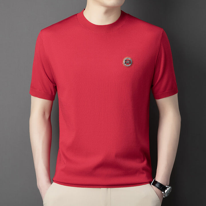 Herren Premium Rundhals-T-Shirt mit innovativem Feuchtigkeitstransport Aliams