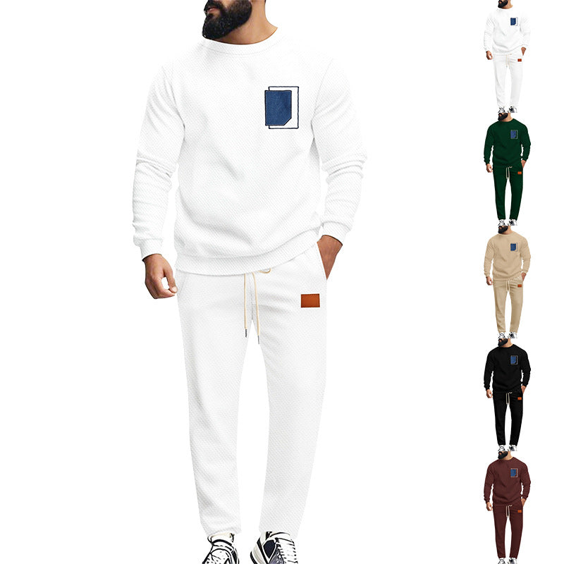 Herren Bequemer Freizeitanzug mit modischem Design und praktischen Taschen Aliams