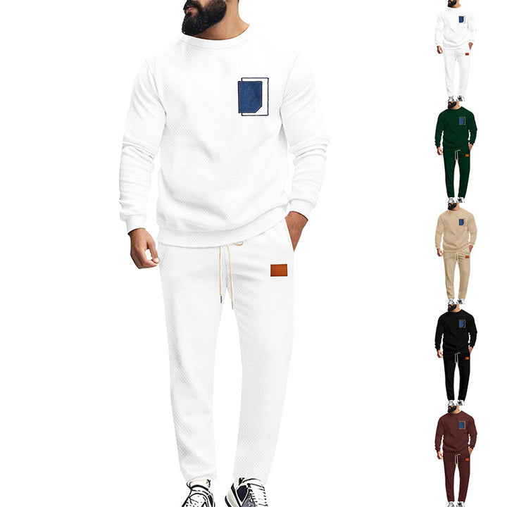 Herren Bequemer Freizeitanzug mit modischem Design und praktischen Taschen Aliams