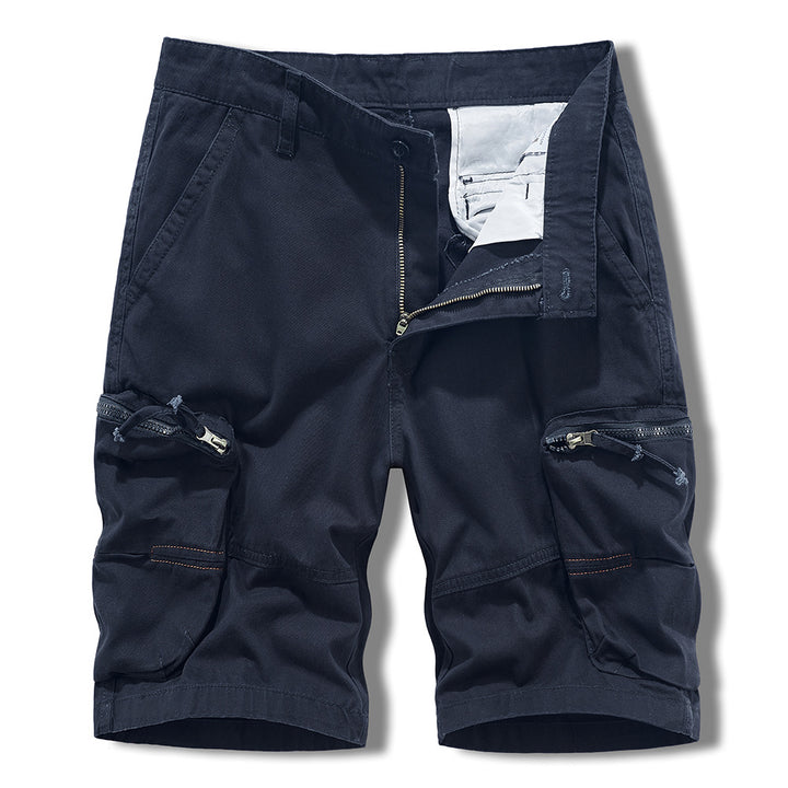 Herren Cargoshorts mit multifunktionalen Taschen und strapazierfähigem Material Aliams