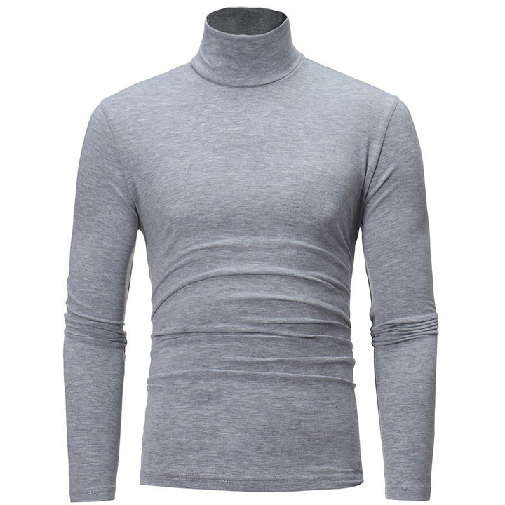 Herren Rollkragenpullover aus elastischem Material mit eng anliegendem Schnitt Aliams