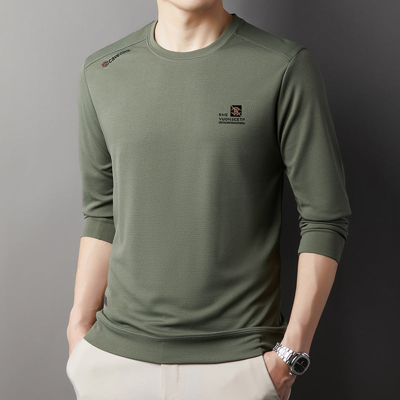 Herren funktionales Langarmshirt mit atmungsaktiver Struktur und innovativen Eigenschaften Aliams