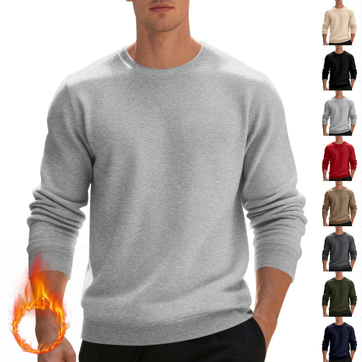 Herren Sweatshirt mit Rundhalsausschnitt Aliams