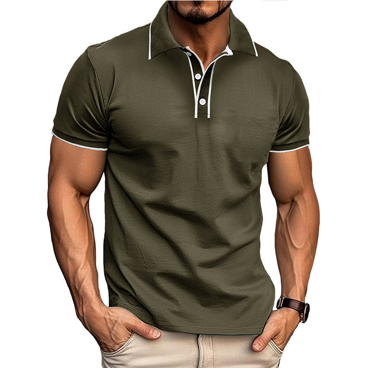 Herren Sportliches Poloshirt mit modernem Schnitt Aliams