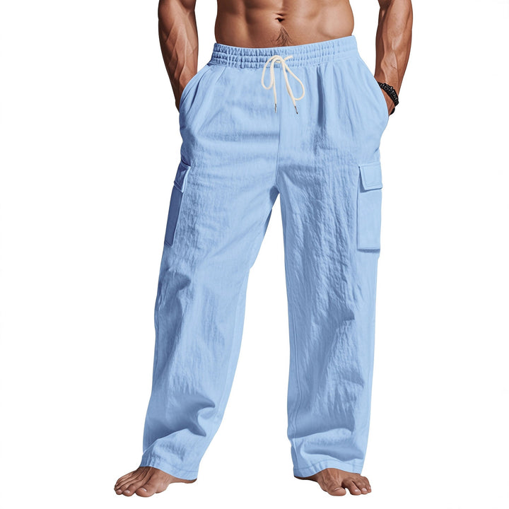Herren Bequeme Cargo-Hosen Aliams
