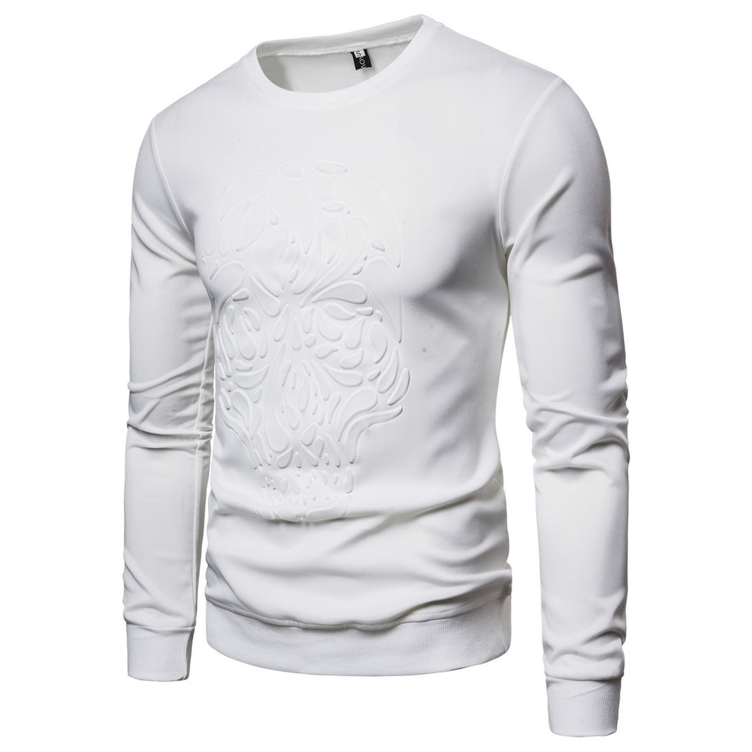 Herren Sweatshirt mit einzigartigem Totenkopfdesign Aliams