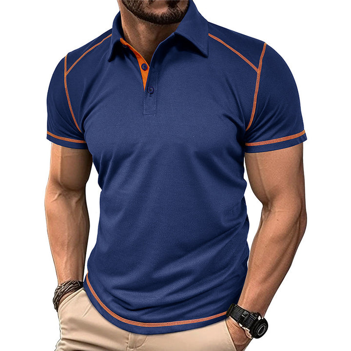 Herren Sportliches Poloshirt mit modernem Schnitt Aliams