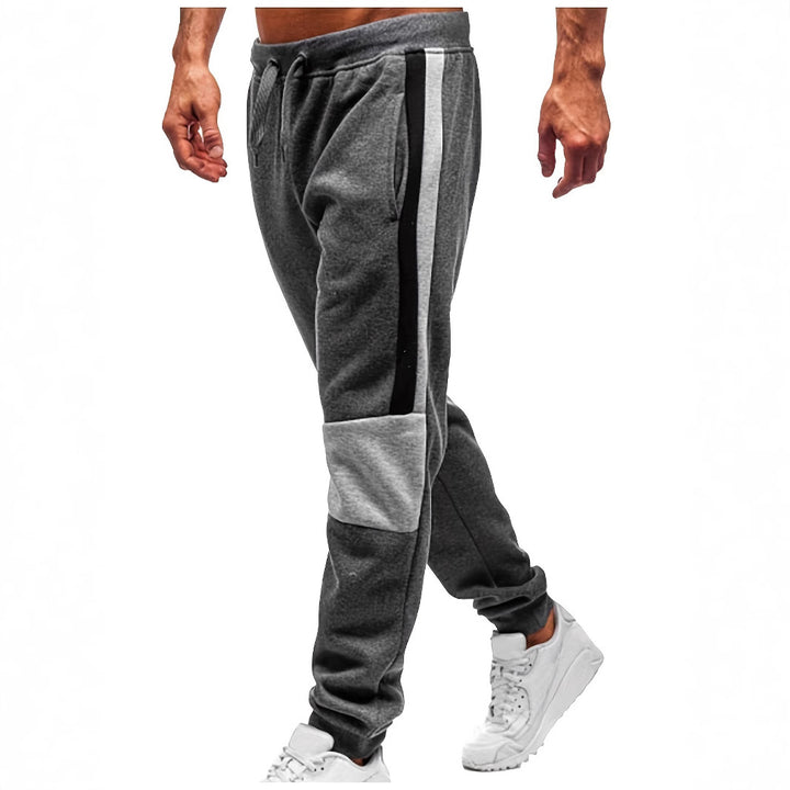Herren Sportliche Sweatpants mit Farbblock-Design und elastischem Bund Aliams