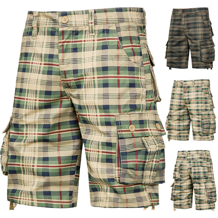 Herren Cargo-Shorts mit praktischen Taschen Aliams
