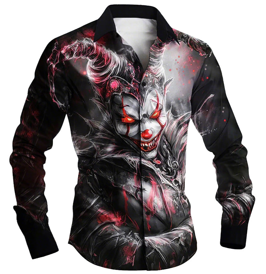 Herren Hemd mit einzigartigem Comicdesign Aliams