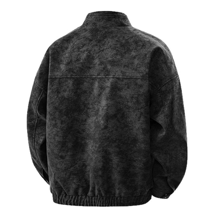 Herren Übergangsjacke mit zwei Brusttaschen und hochstehendem Kragen Aliams