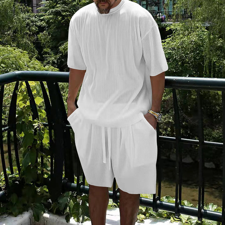 Herren Freizeit Shorts mit luftiger Passform und hochwertiger Struktur Aliams