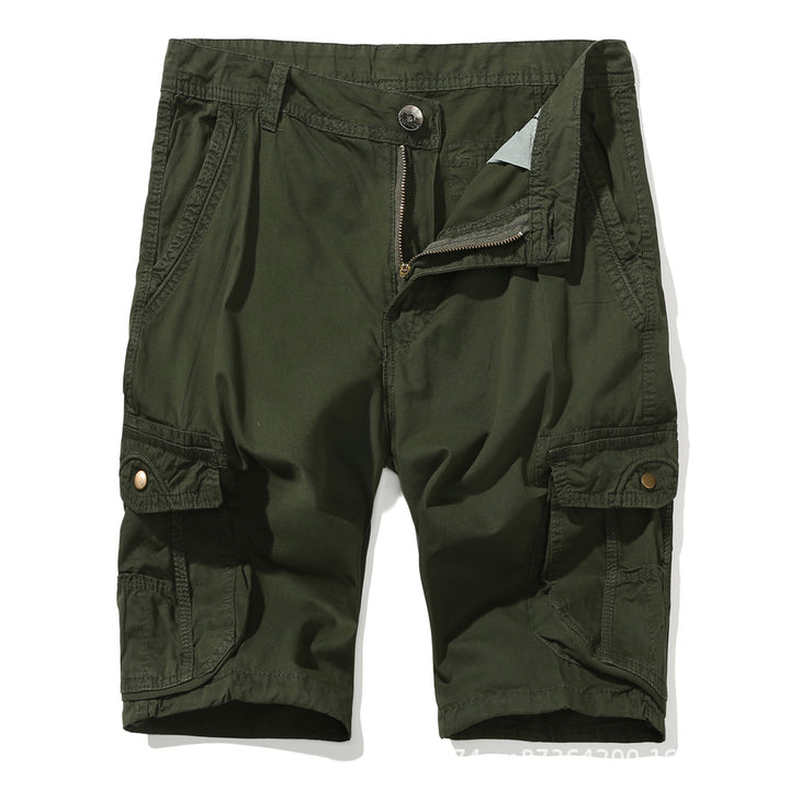 Herren funktionale Cargo-Shorts mit praktischen Seitentaschen Aliams