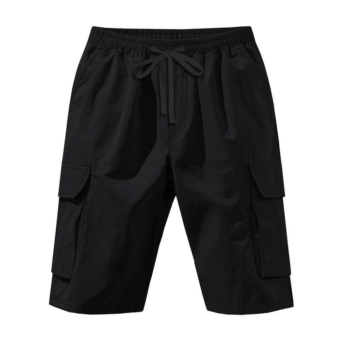 Herren Cargo-Shorts mit elastischem Bund und praktischen Seitentaschen Aliams 1754382299