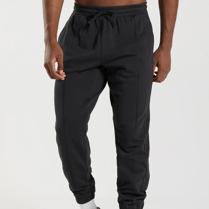 Herren Sportliche Jogginghose mit elastischem Bund und seitlichen Taschen Aliams