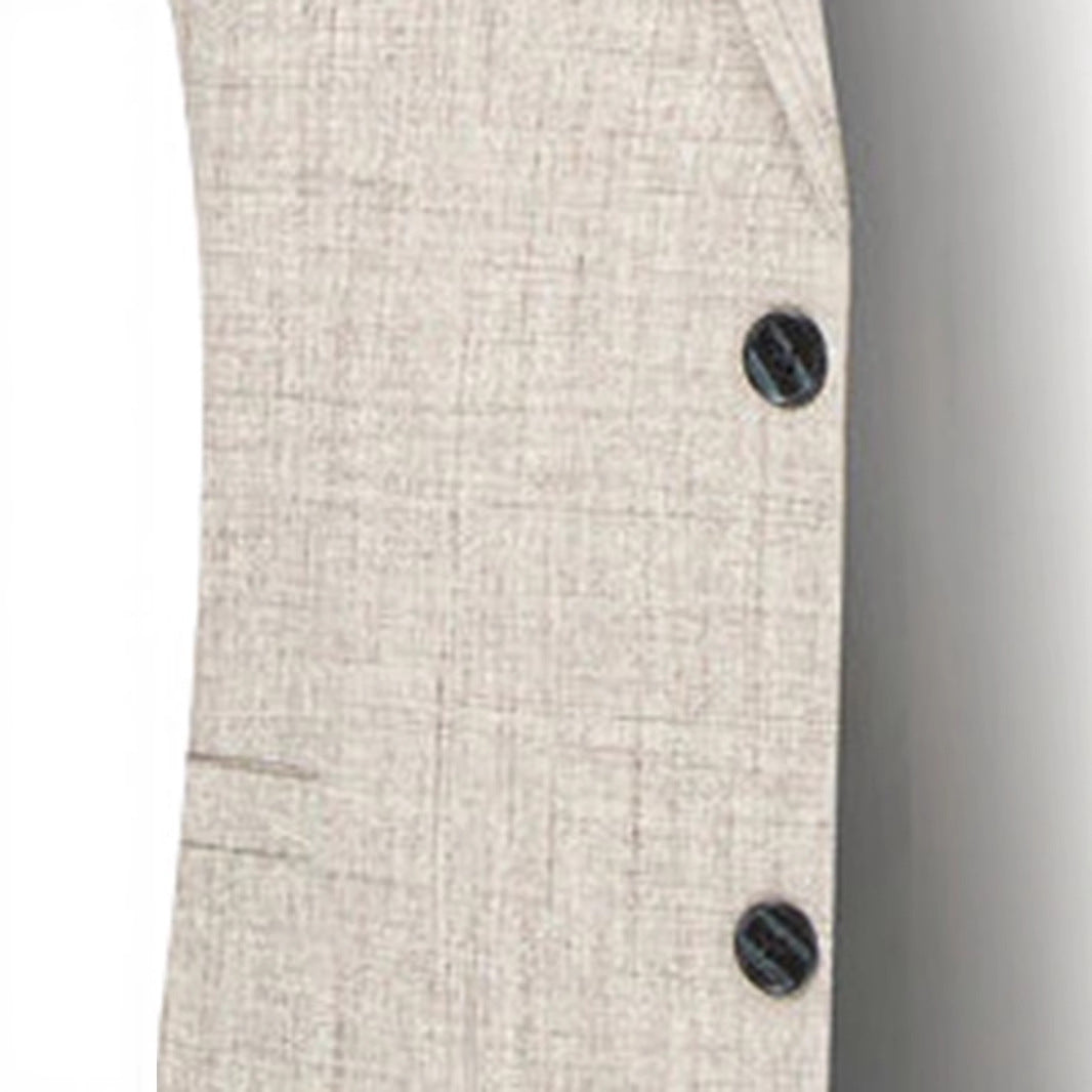 Herren eleganter Freizeit-Blazer mit komfortablem Schnitt und feiner Struktur Aliams